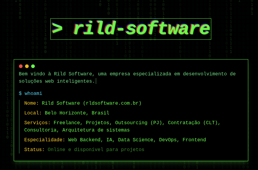 Rild Software website